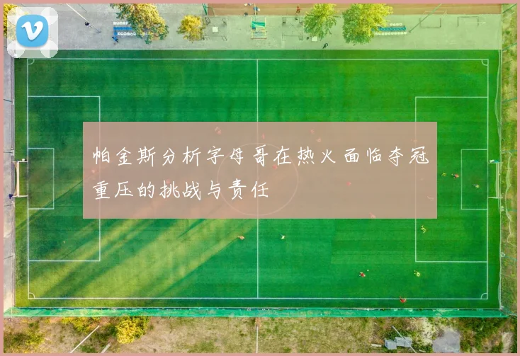 帕金斯分析字母哥在热火面临夺冠重压的挑战与责任